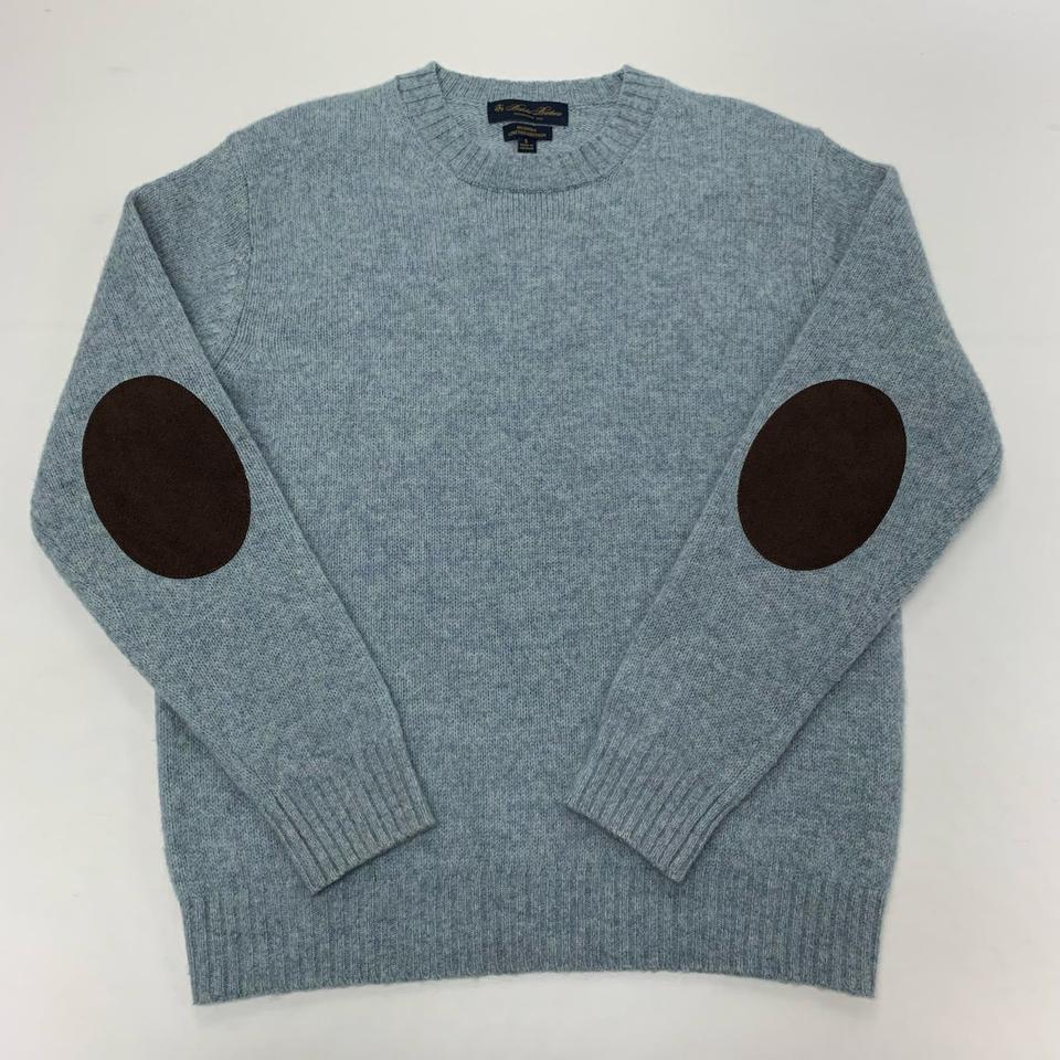 브룩스브라더스 무신사 엘보패치 울니트 스웨터 (S)