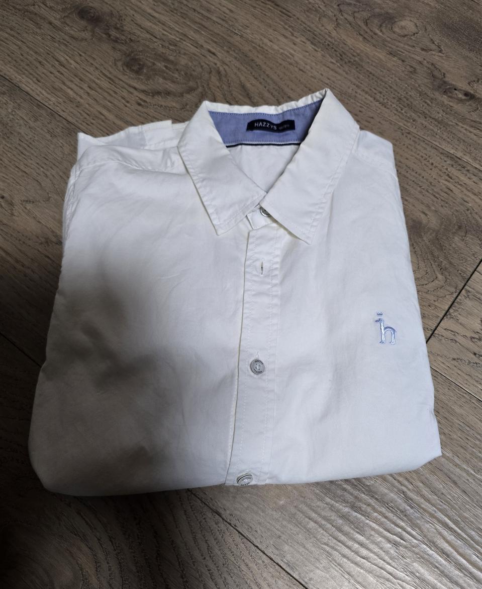 헤지스 화이트 셔츠 ㅡxs