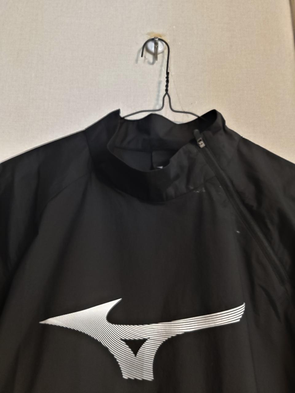 미즈노  MIZUNO 블랙 피스테 바람막이 L