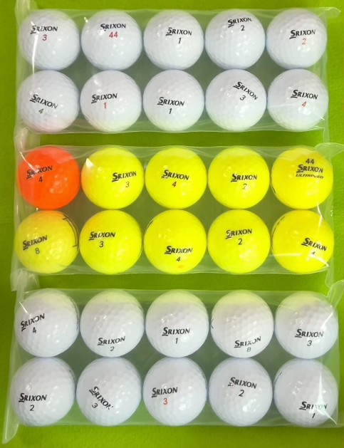 스릭슨 3피스 골프공  A급30개-로스트볼