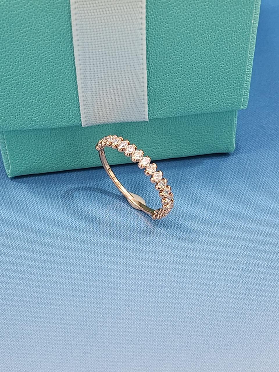 14k 큐빅 가드링 반지