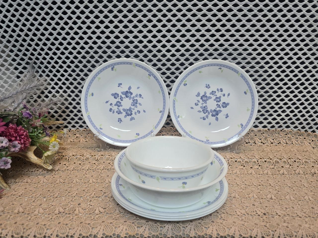 코렐 싱글용 식기 7점