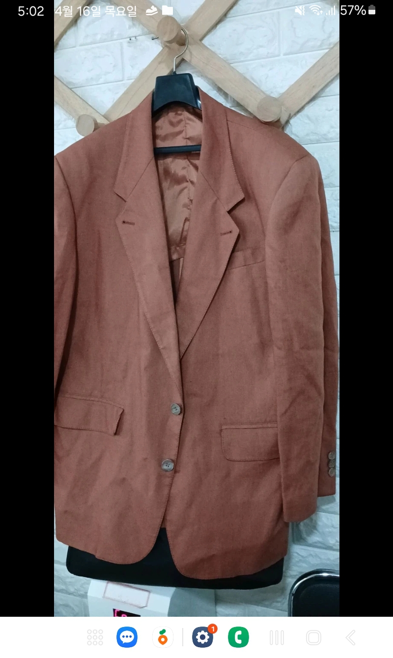 레드옥스 린넨 블레이저 자켓