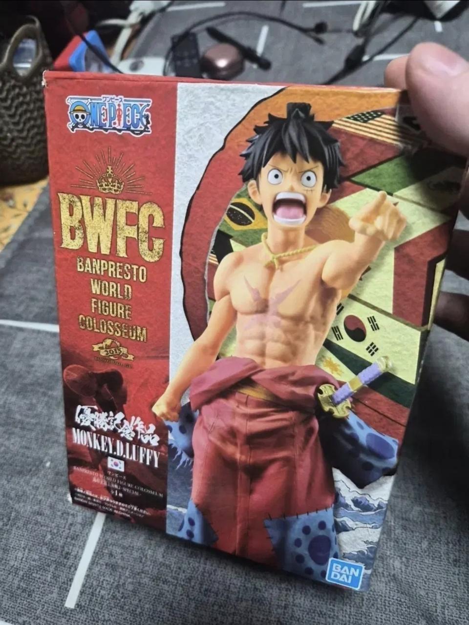 정품 원피스 피규어 BWFC 와노쿠니 루피 콜로세움 반프레스토