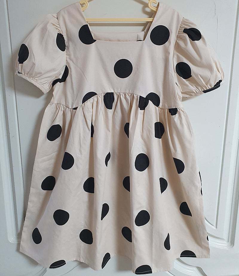 (새상품) 여아 퍼프 반팔 여름원피스