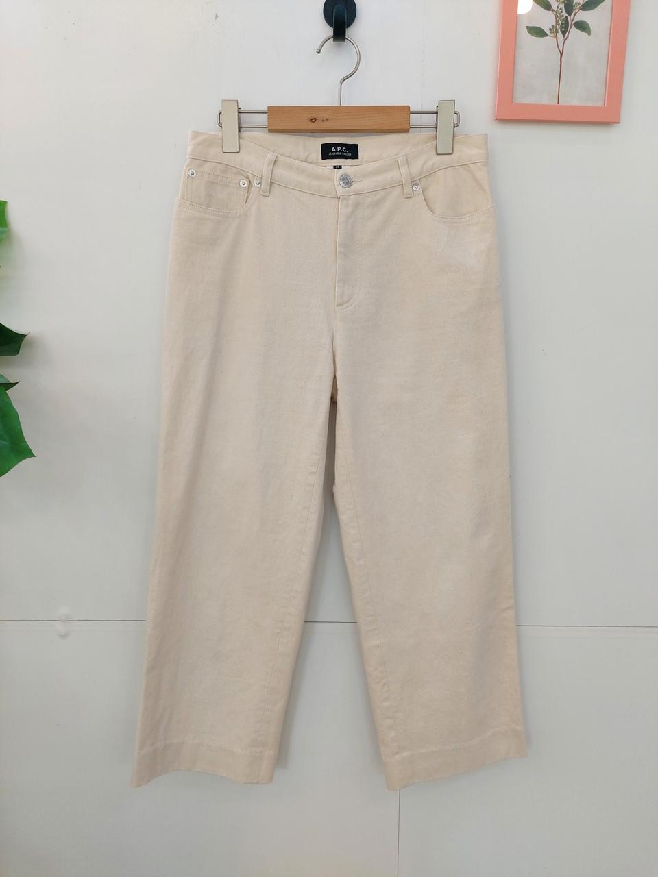 A.P.C.오트밀컬러 데님 팬츠 28