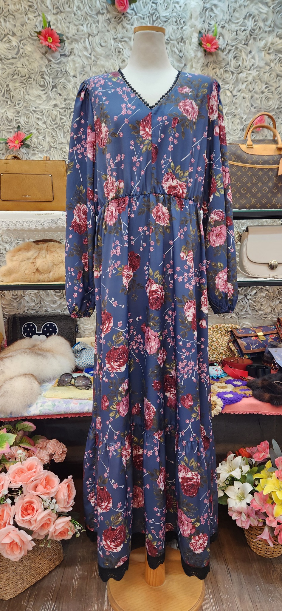 SHEIN 맥시 롱원피스(77~88)