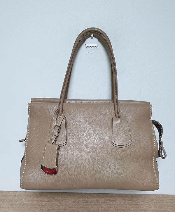 정품 토즈 올가죽 고급라인 정정 토트백