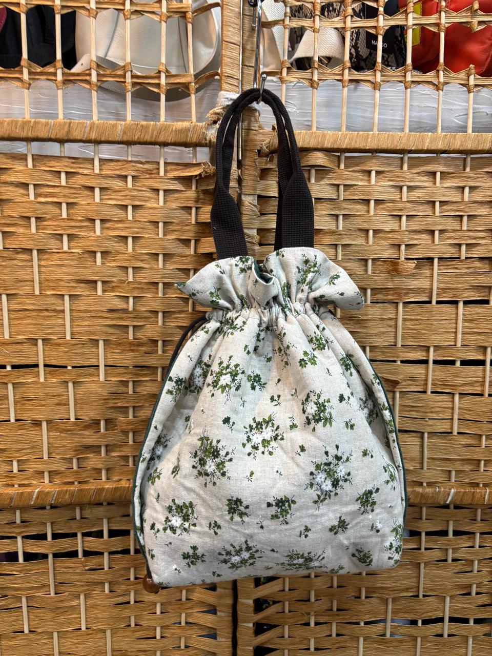 면 복주머니 가방