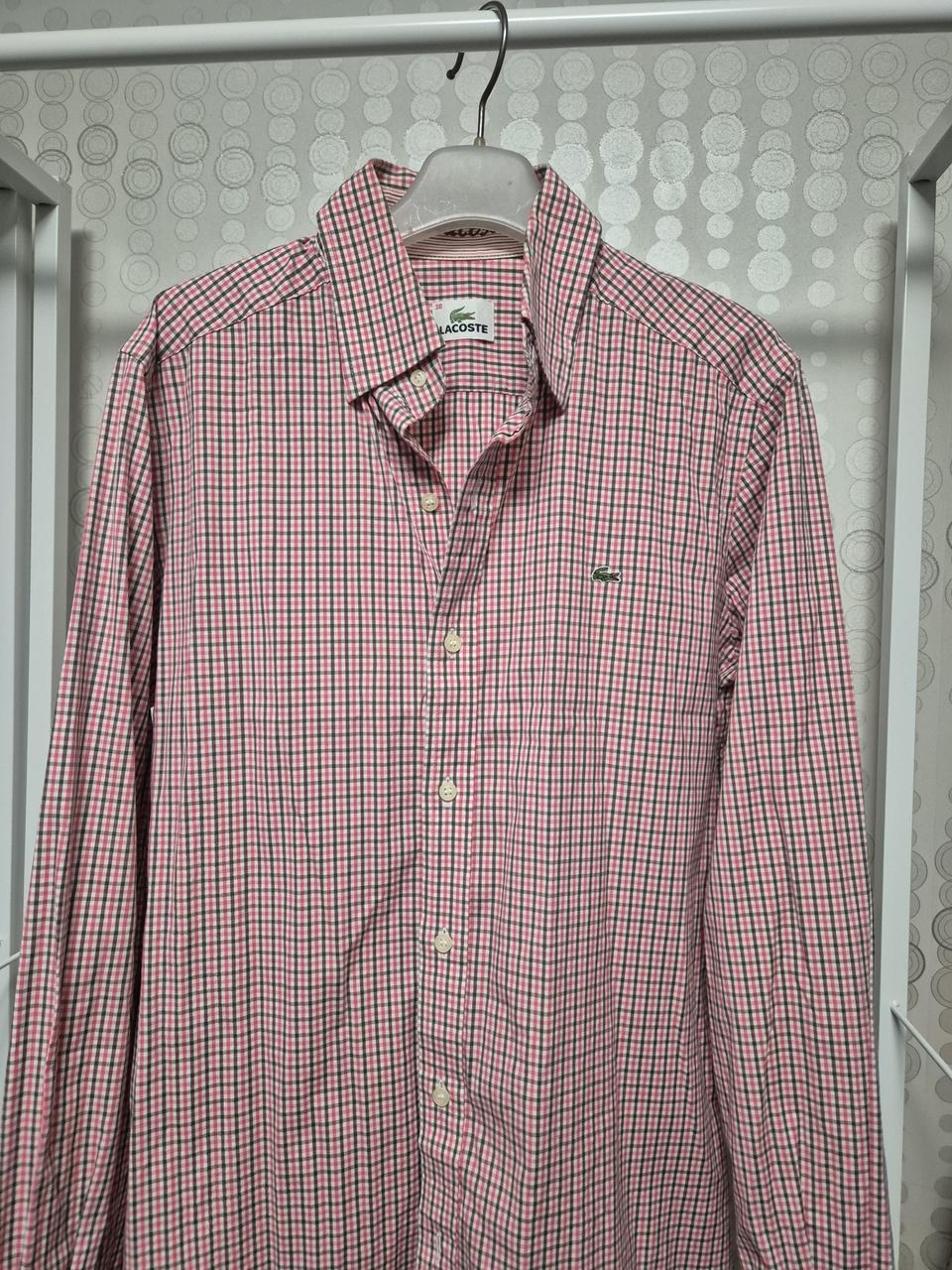 라코스테 체크 셔츠 두 벌이에요(95호)