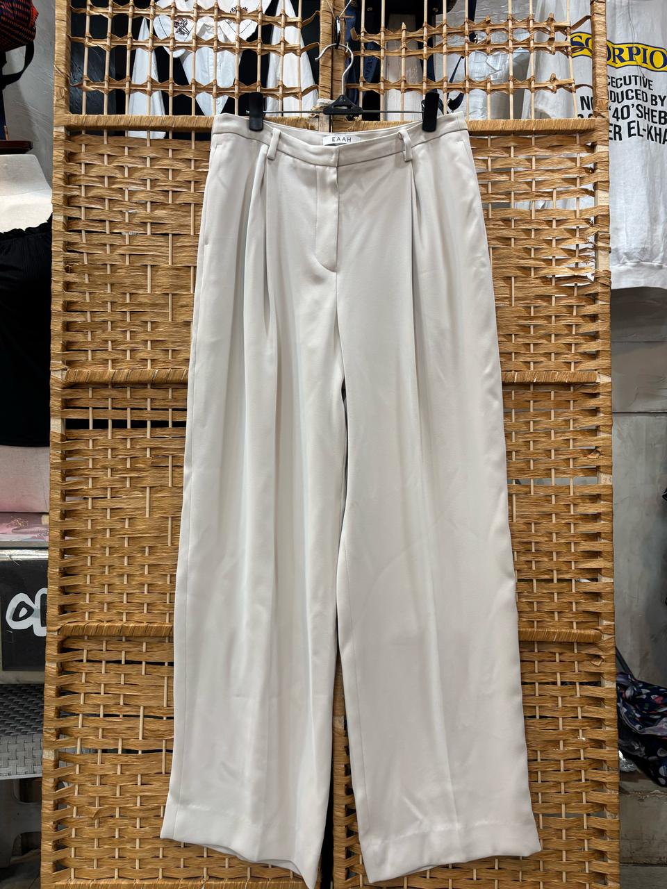 정장 외이드 팬츠