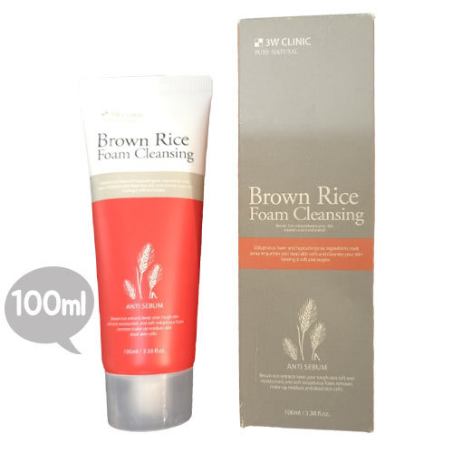 10개 피지제거 클렌징폼 곡물 세안제 폼클렌져 현미 폼클렌징 100ml