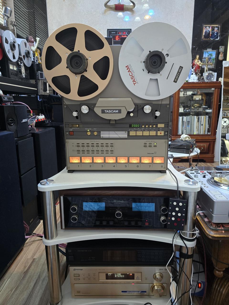 상태좋은 TASCAM 48-OB 하이엔드 프로페쇼널 8트랙 릴데크