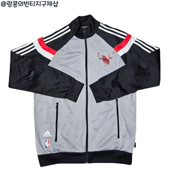 아디다스 올드스쿨 빈티지 NBA 시카고불스 져지 자켓