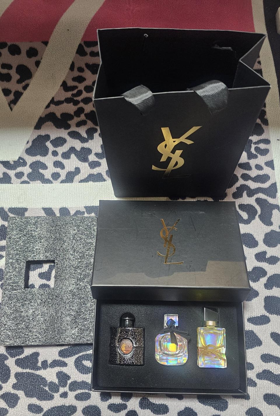 입생로랑 럭셔리 미니7.5ml 3종세트 미개봉 새상품 쇼핑백