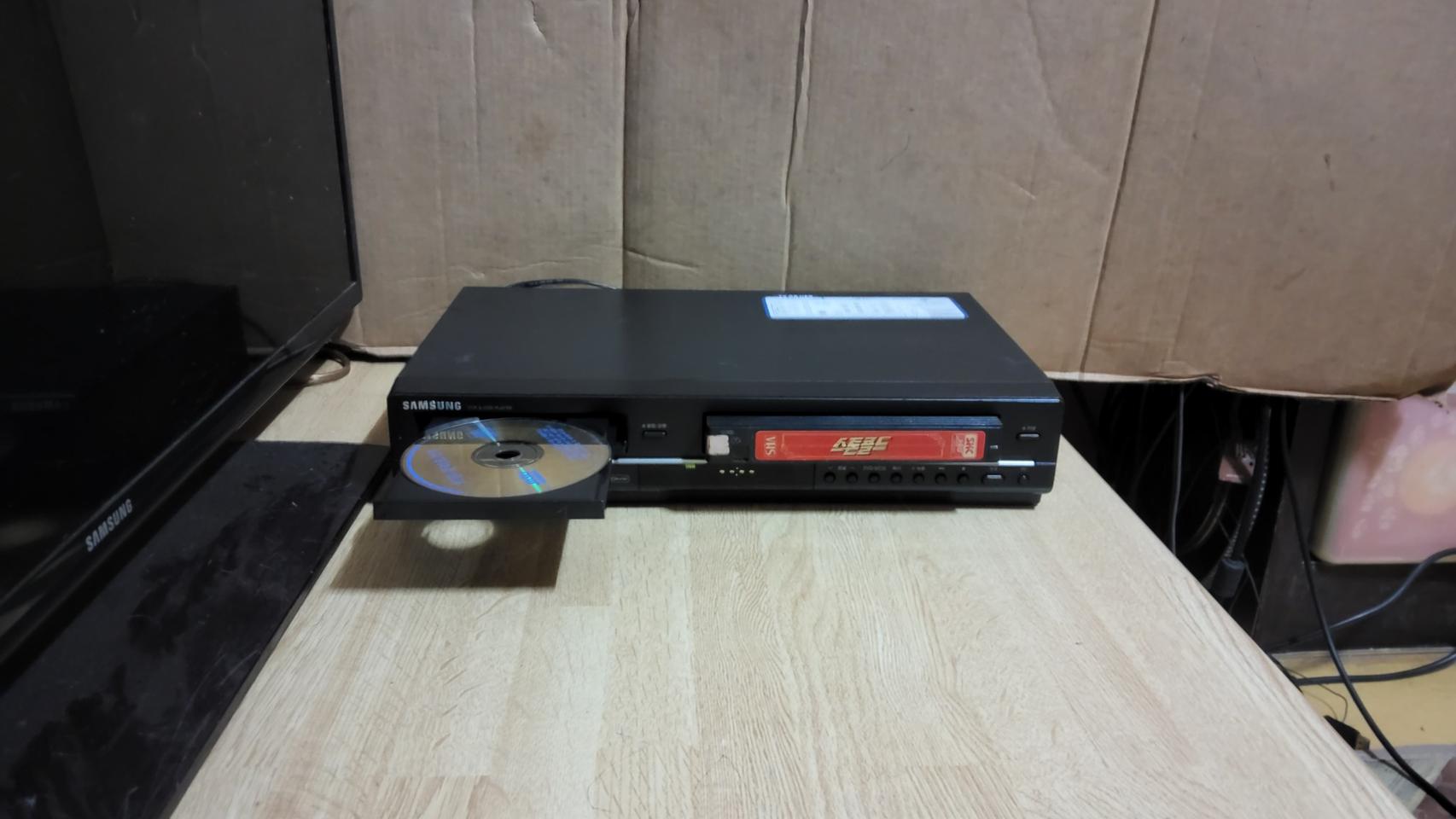 삼성 CD VCD DVD 비디오 플레이어 콤보 SV C680 (TV 앰프