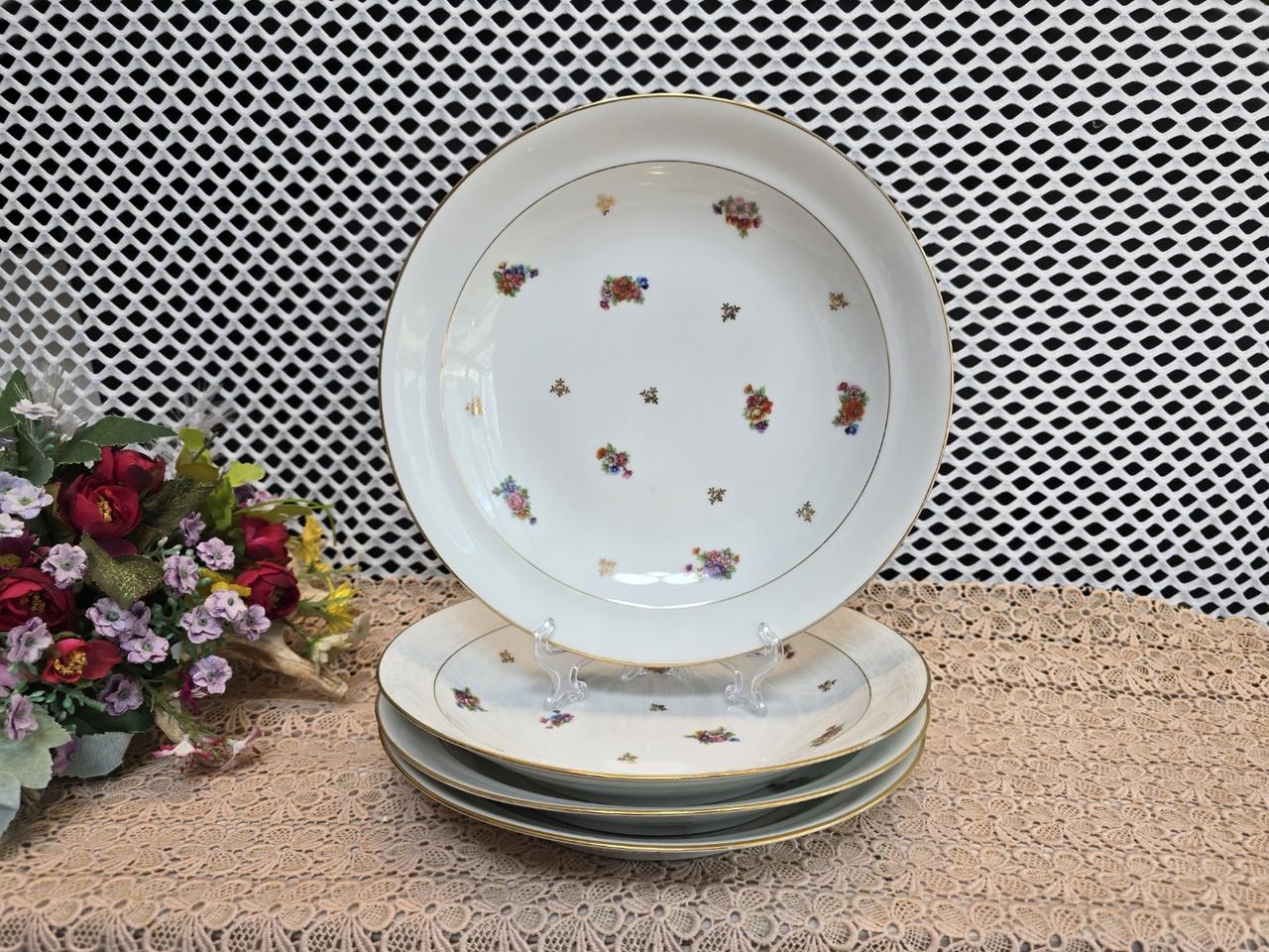 프랑스 리모지 파스타볼 4점.