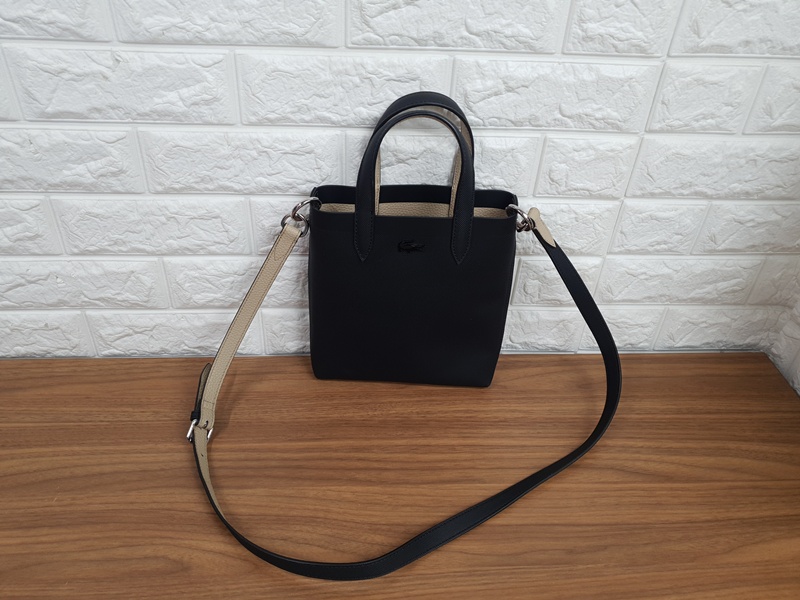 라코스테 토트백 겸 크로스백 (양면)