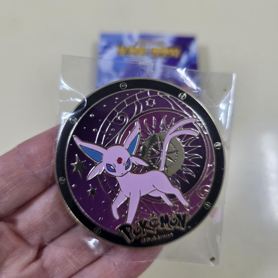 샤브올데이 포켓몬 캔뱃지 에브이