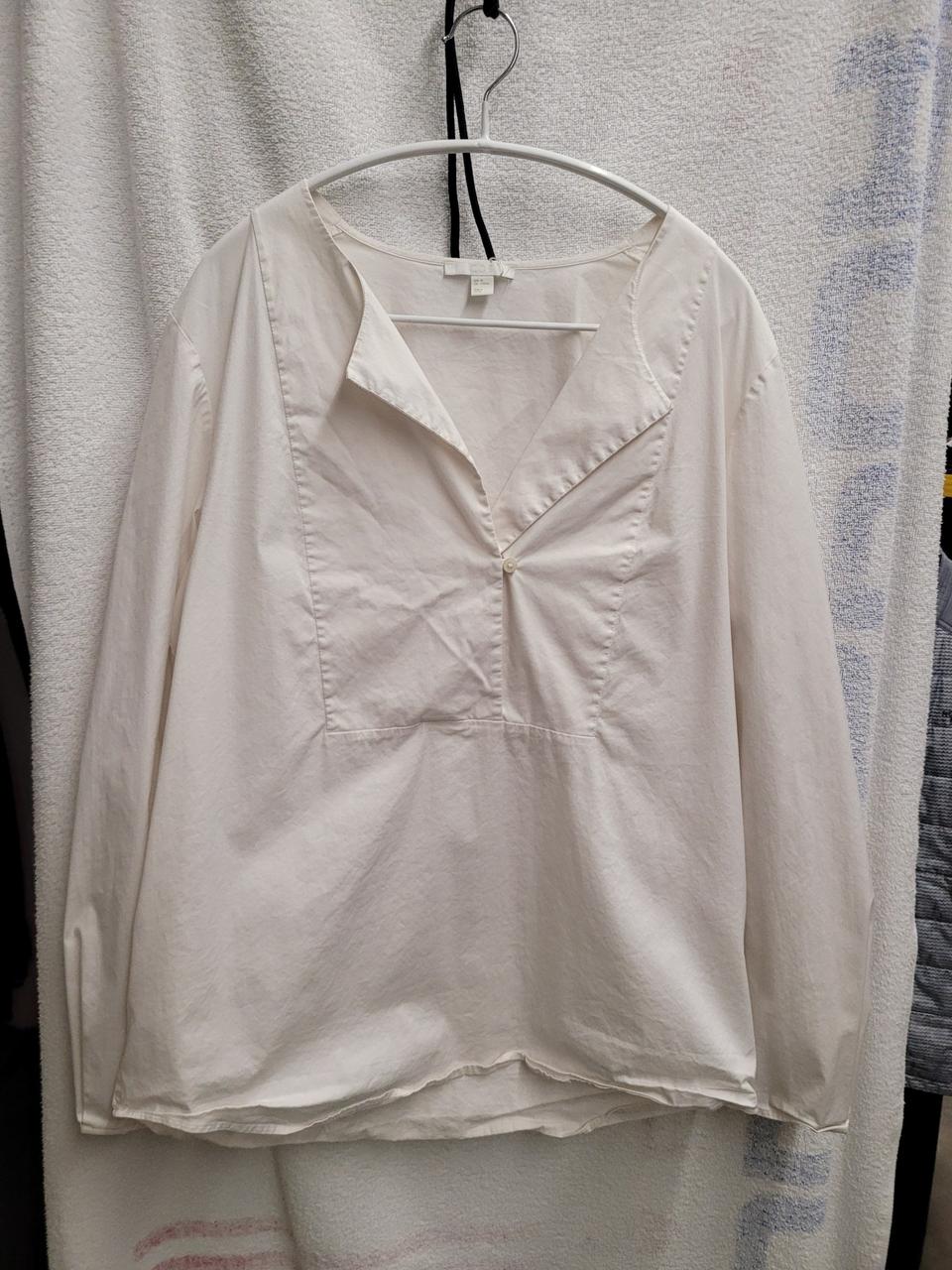 COS  코튼 블라우스 여성 EUR 40 55~66