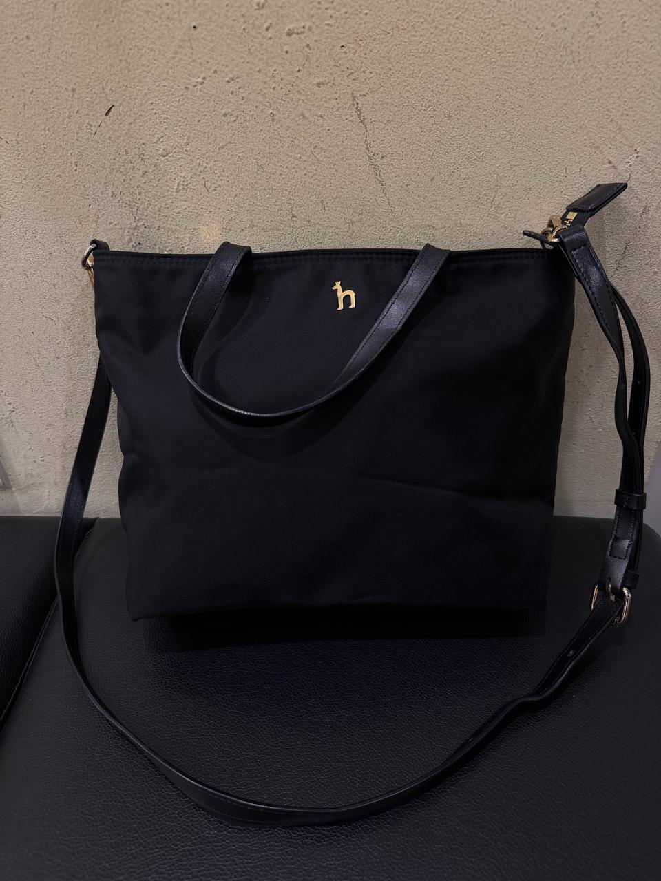 헤지스 나일론 크로스백 토트백