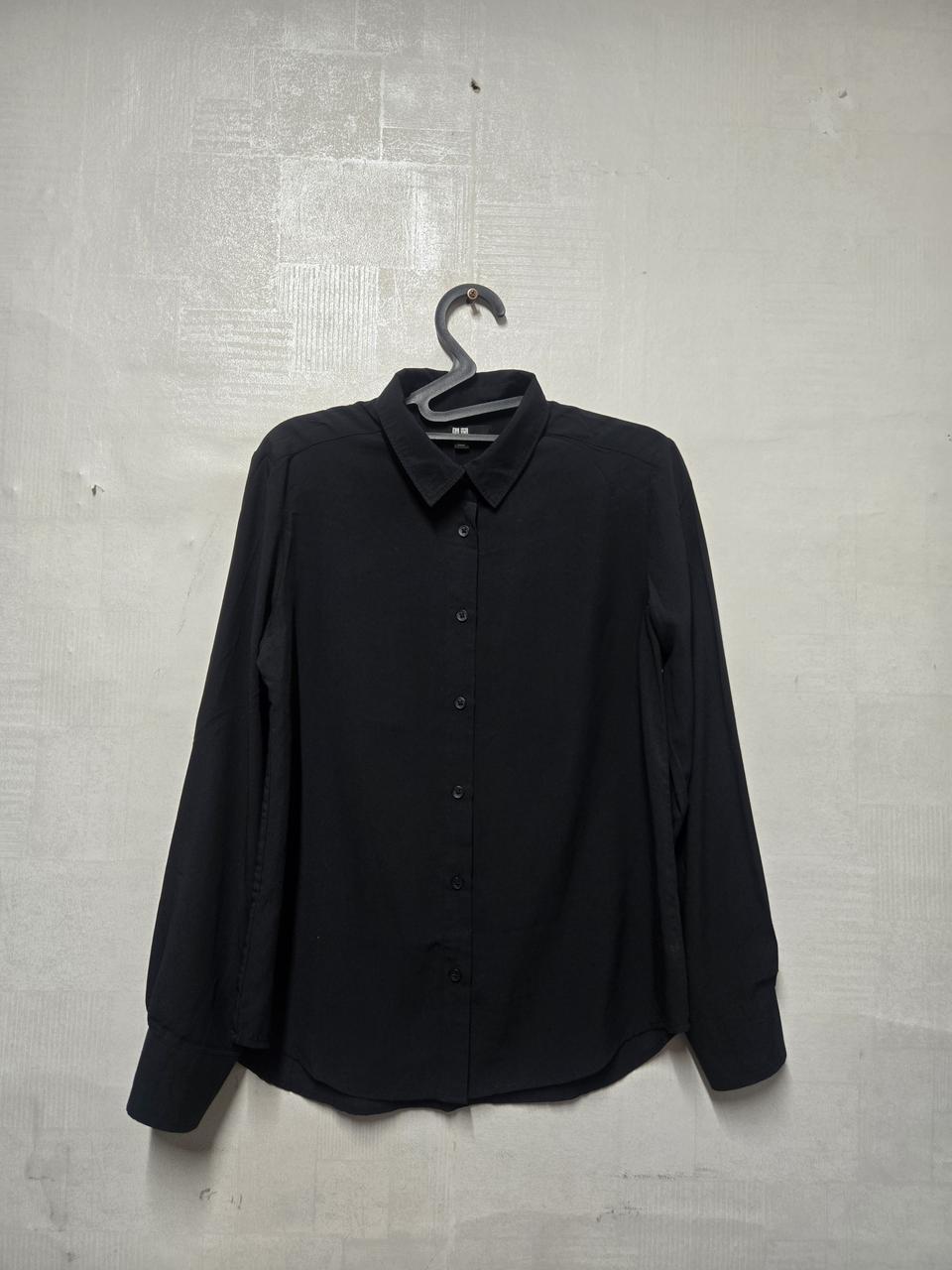 유니클로 레이온 셔츠 S