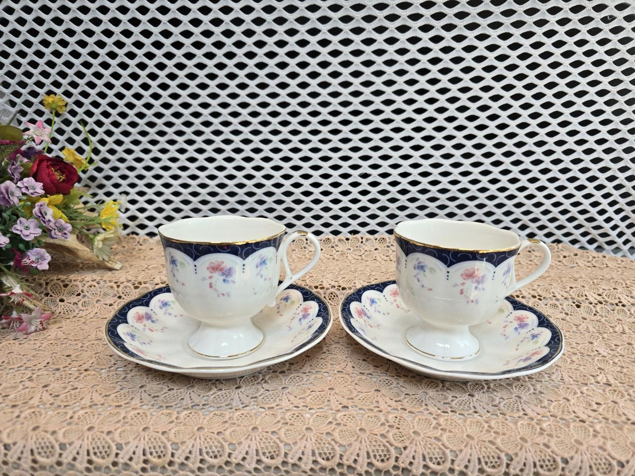 행남사 앤틱 커플잔.미사용.