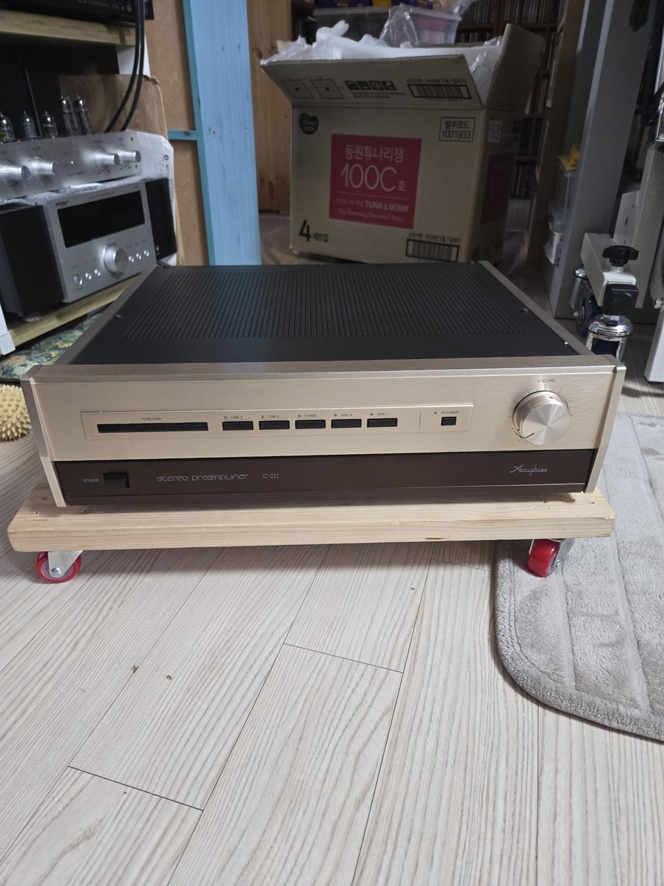 Accuphase C-222 스테레오 프리앰프