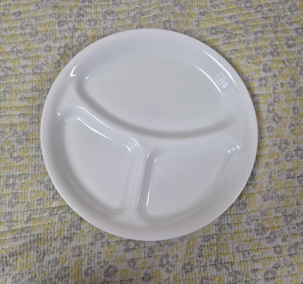 코렐 화이트 삼절나눔접시