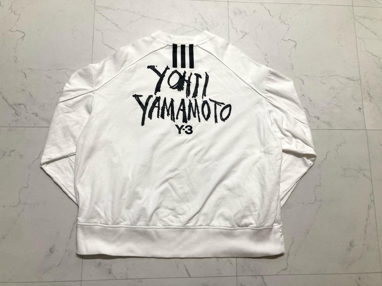 (거의 새것)아디다스 Y-3 19SS 백로고 오버핏 맨투맨 100-105