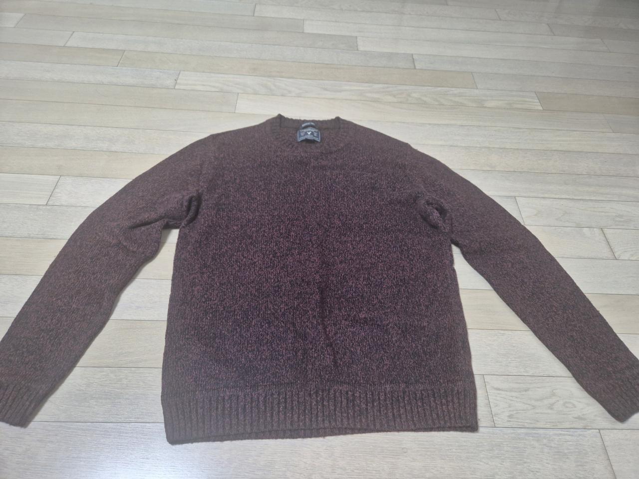 아메리칸이글 니트 M/M 버건디