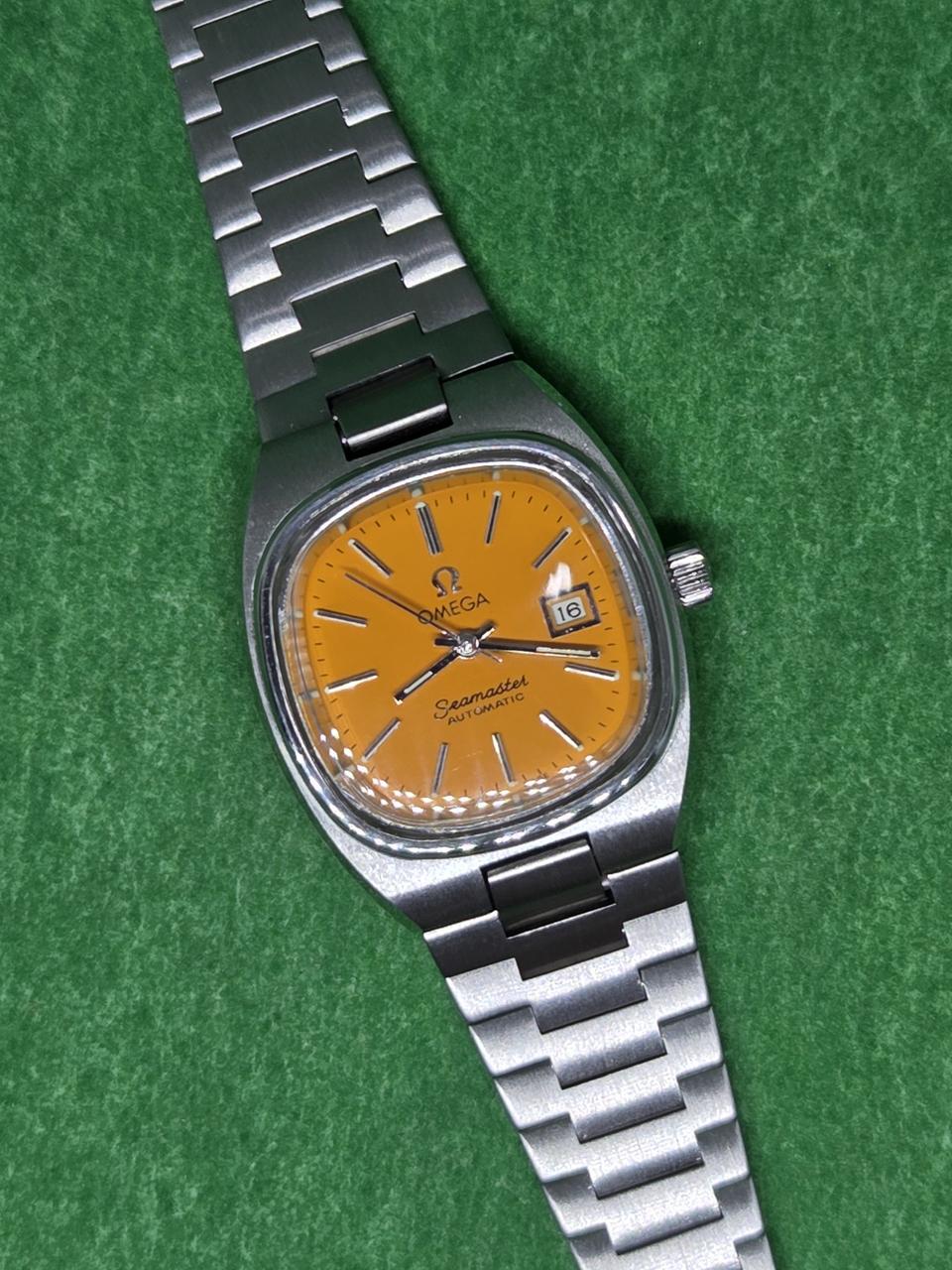 오메가 테레비 찐노랑 여성용