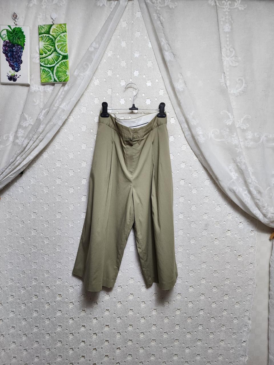 더블스탠다드 7부 와이드팬츠 여성55