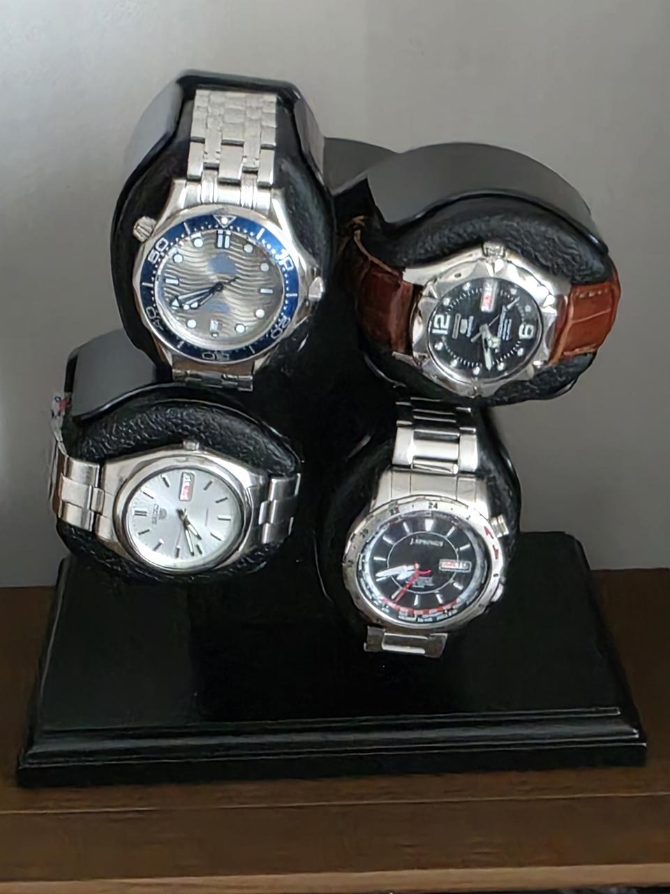 워치 Winder 4구 (새제품급) 시계 보관 및 자동태엽감기