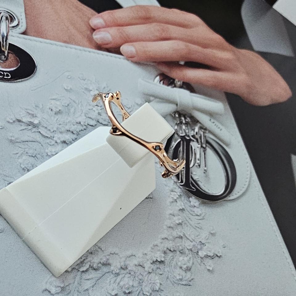 18k 청다이아 반지