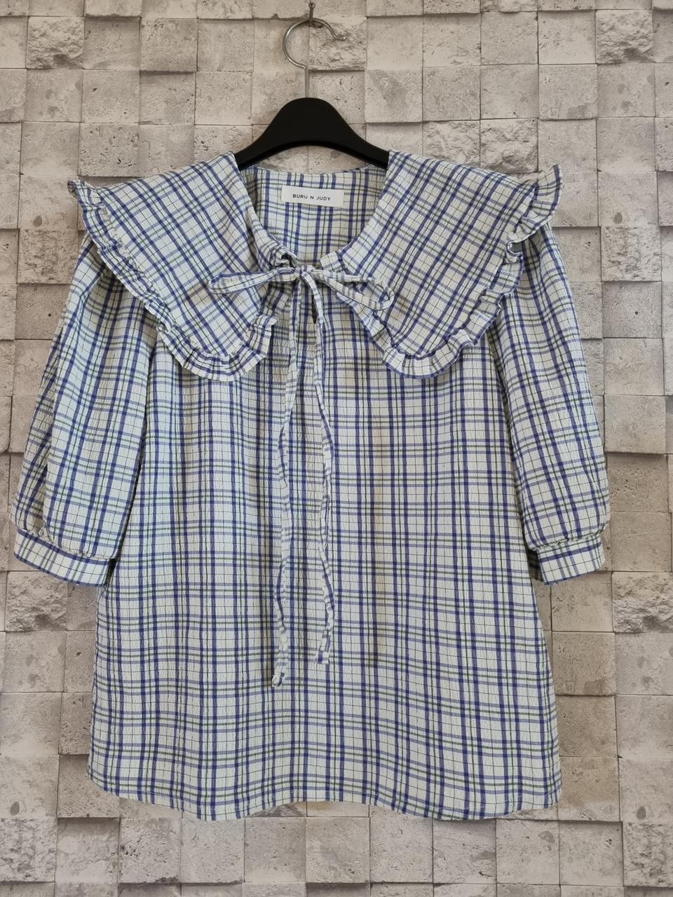 부루앤주디 빅카라 블라우스