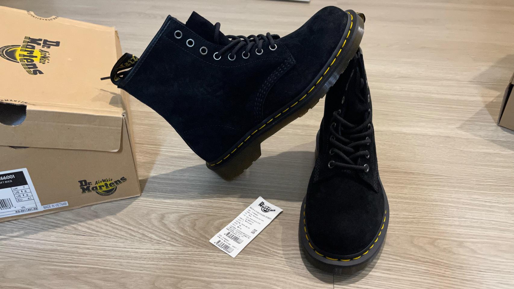 닥터마틴 1460 세무 부츠 260 새제품