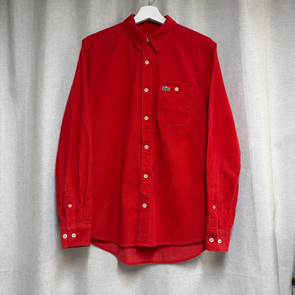 라코스테 라이브 코듀로이 셔츠 (41 / L)
