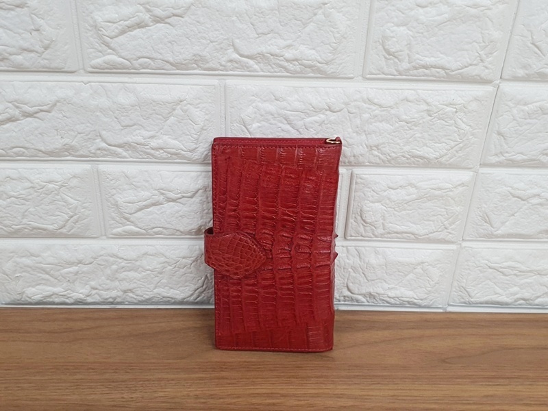 리얼 악어가죽 장지갑 & 핸드폰 크로스백 (미사용