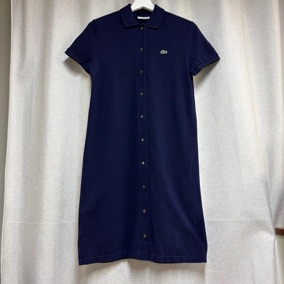 라코스테 네이비 카라 원피스 (36 / 레귤러핏)