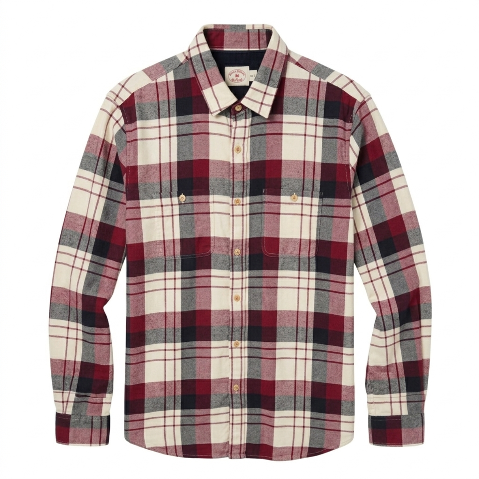 [95-100] 브룩스브라더스 패치 체크셔츠