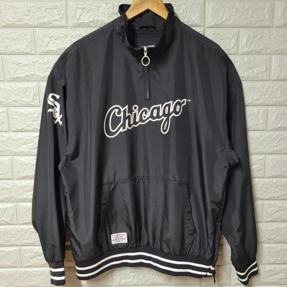 [105]  뉴에라 MLB 시카고 화이트삭스 하프집업