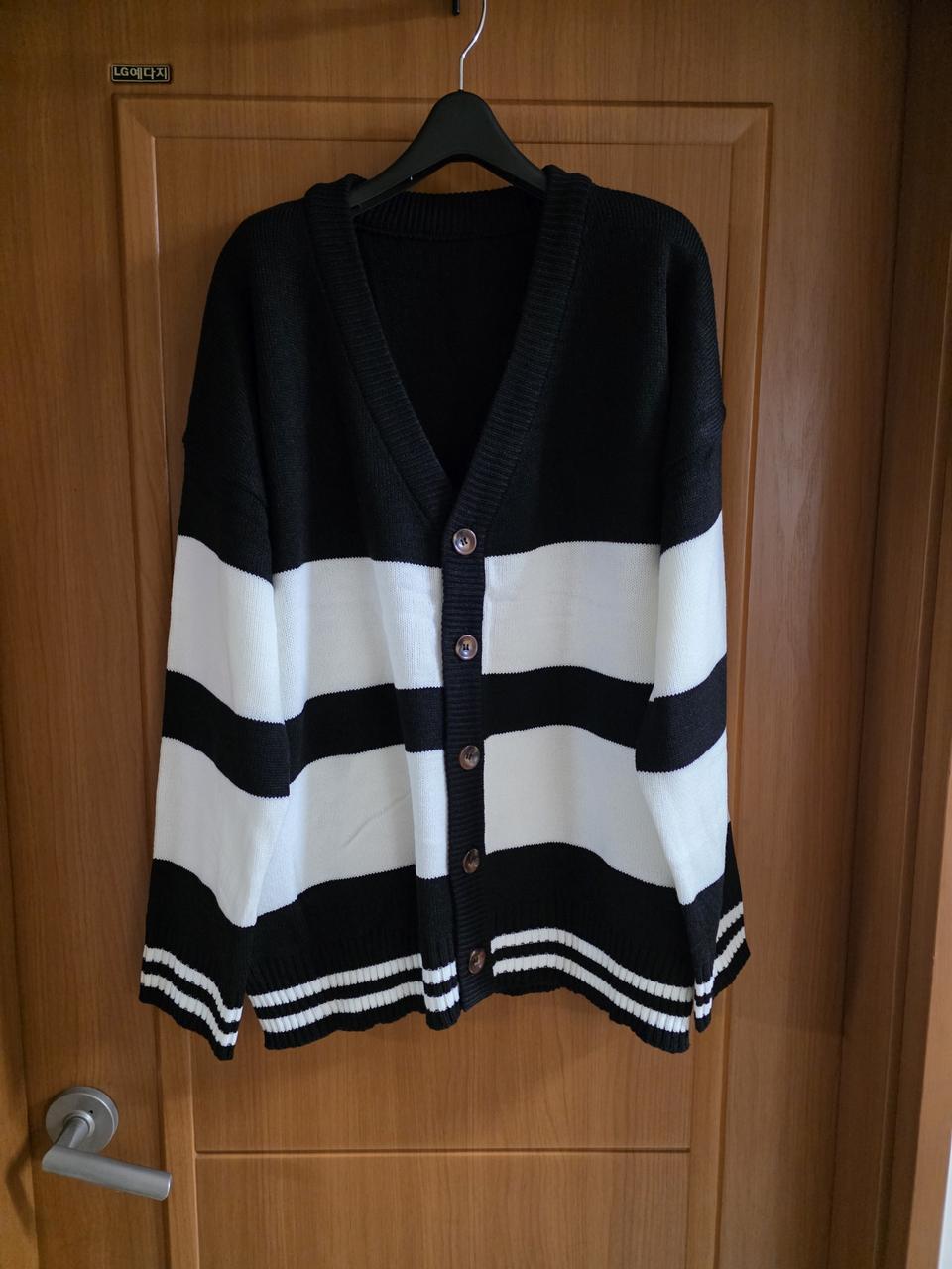 (새상품) 국내재작 내수 오버핏 가디건(큰 사이즈분들도 가능)