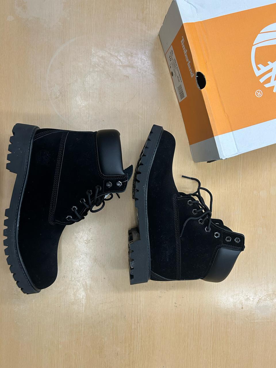 (새상품) 280 6인치 프리미엄 부츠 블랙 스웨이드