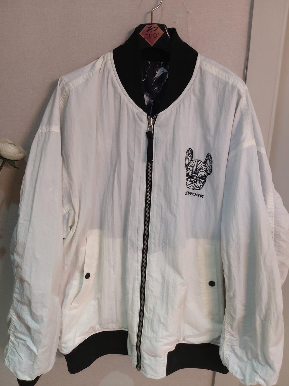 라이프워크 리버시블 바람막이 자켓  M