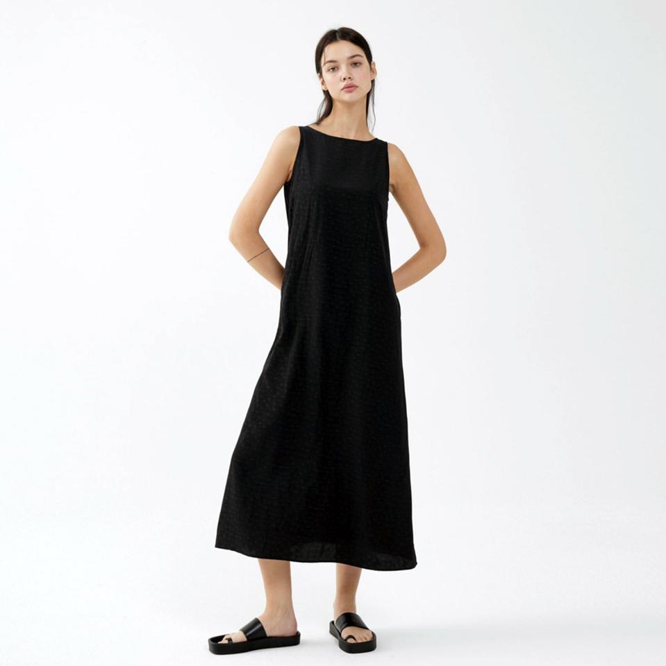 유에르(YUERE) 슬리브리스 롱 원피스 55 새상품