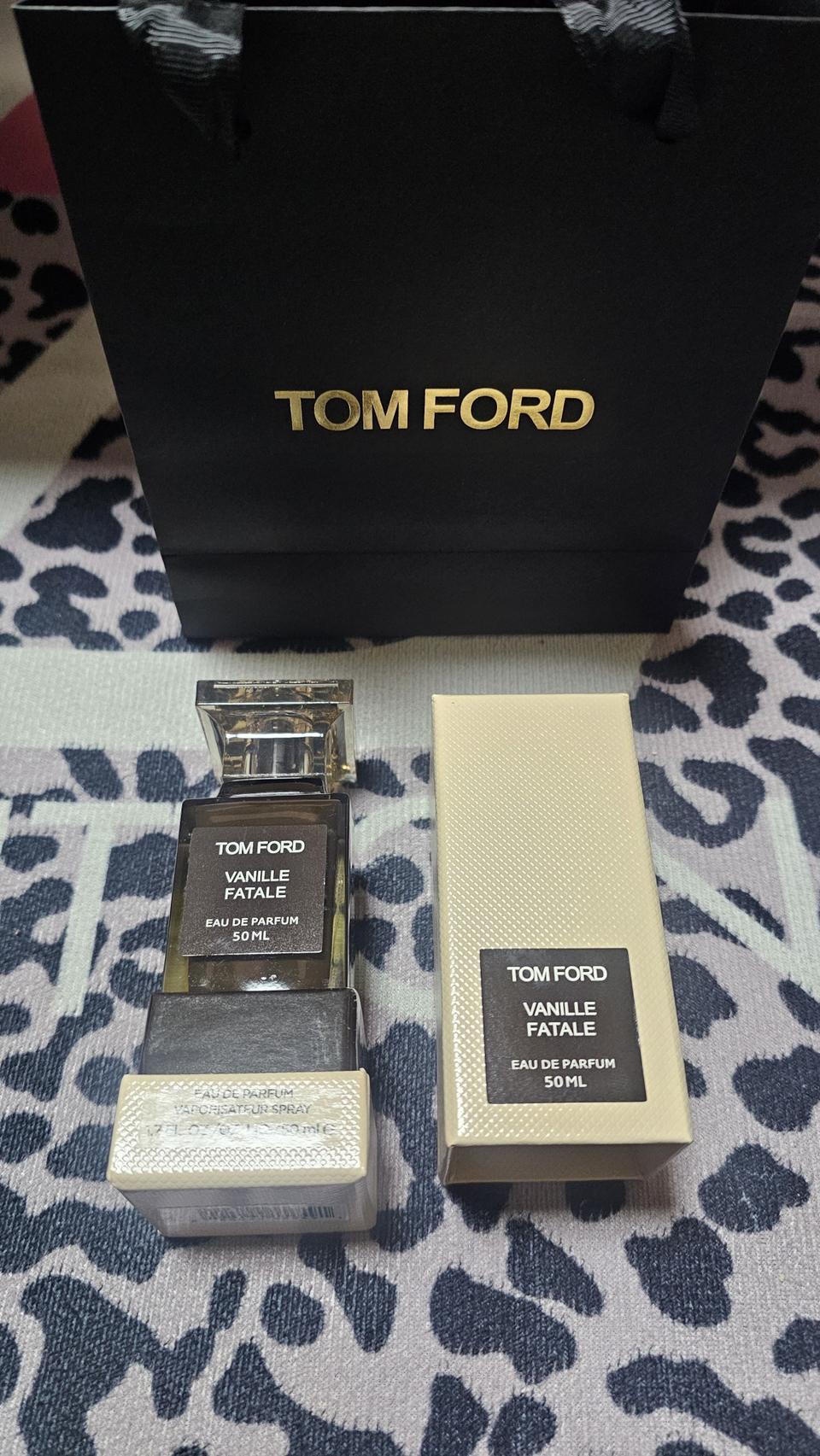 손흥민 향수 톰포드 바닐파탈50ml  미개봉 새상품 쇼핑백