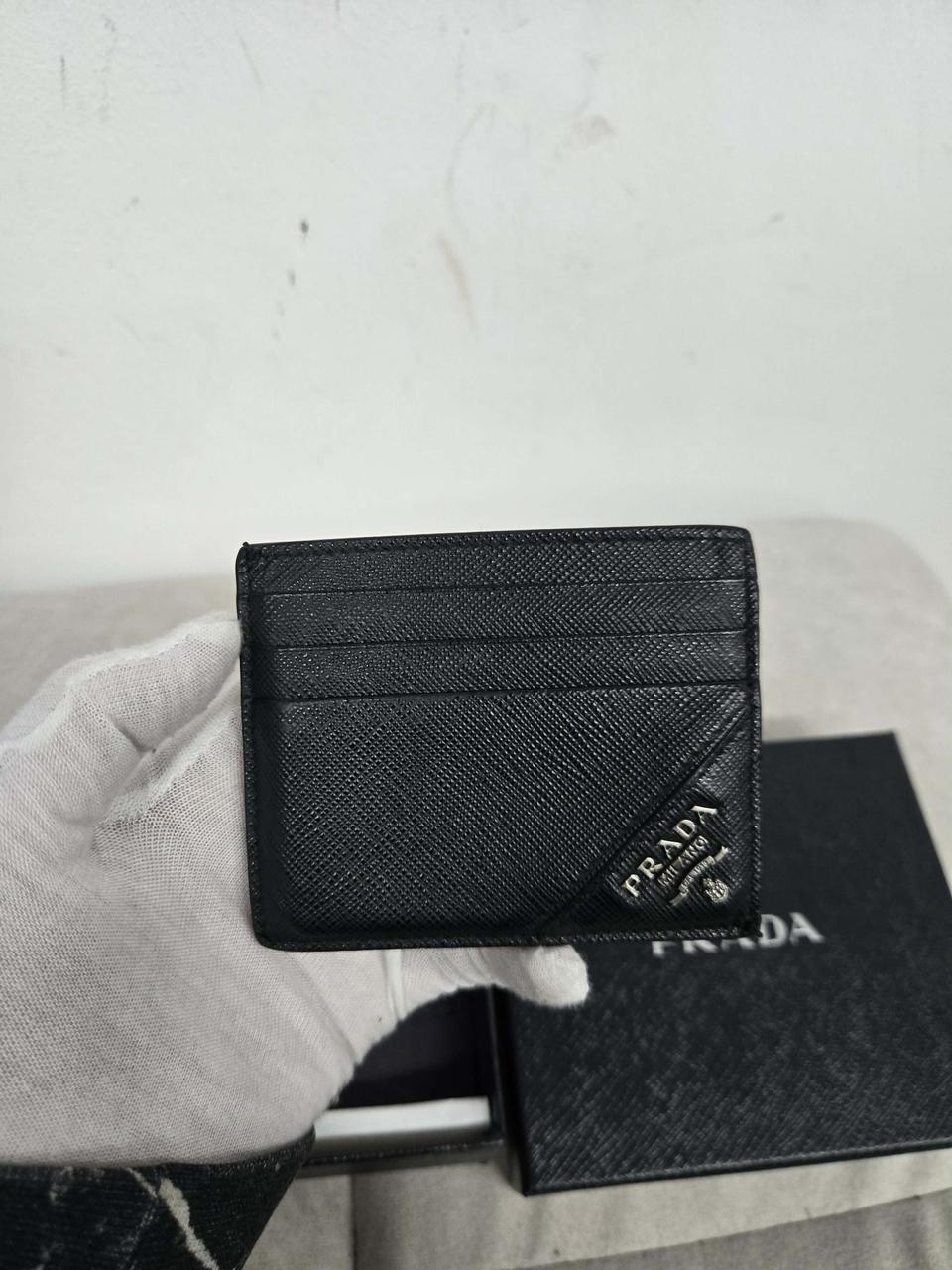 [정품] 프라다 사피아노 카드지갑