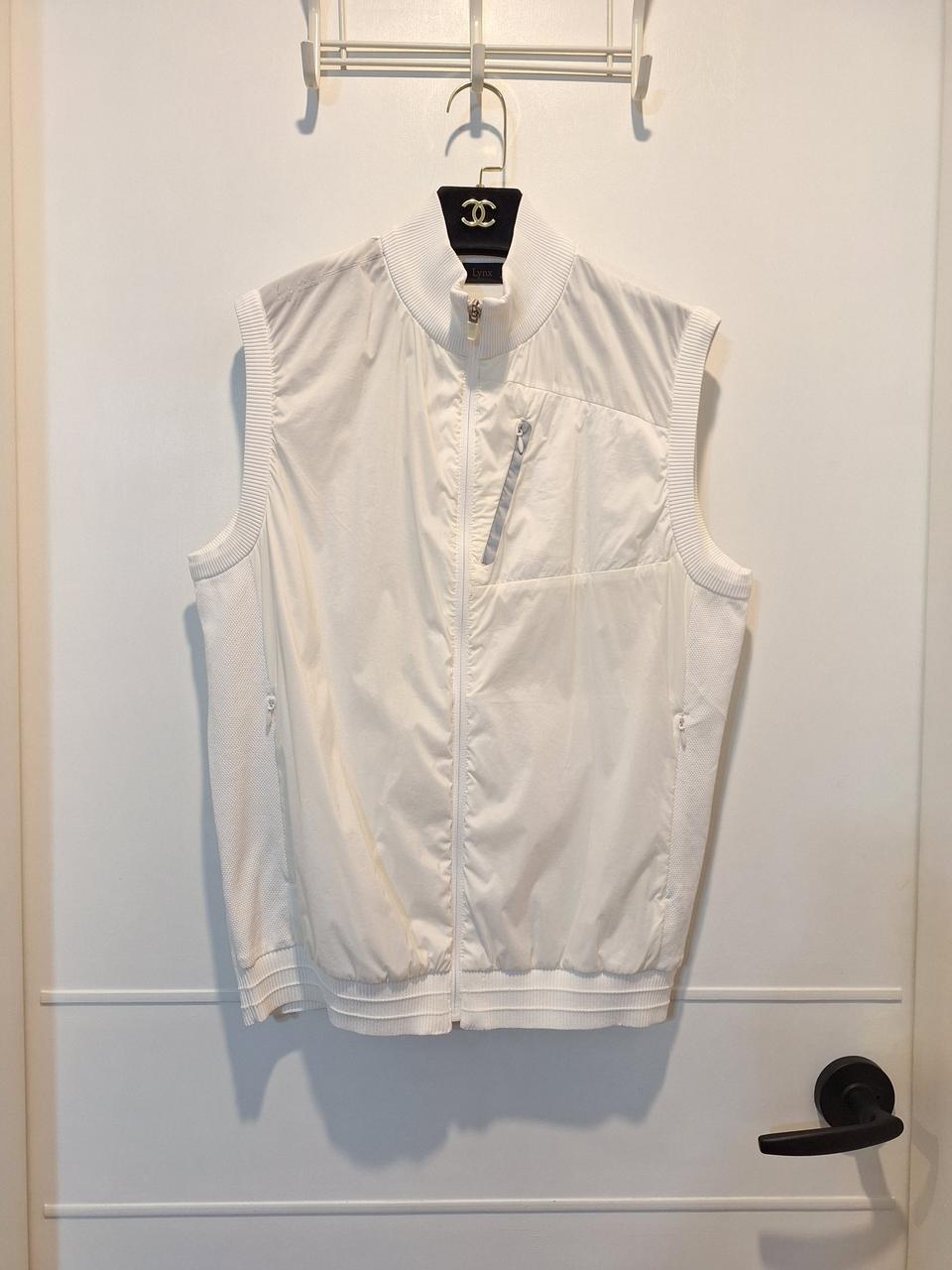 링스 남성 골프웨어 조끼 집업