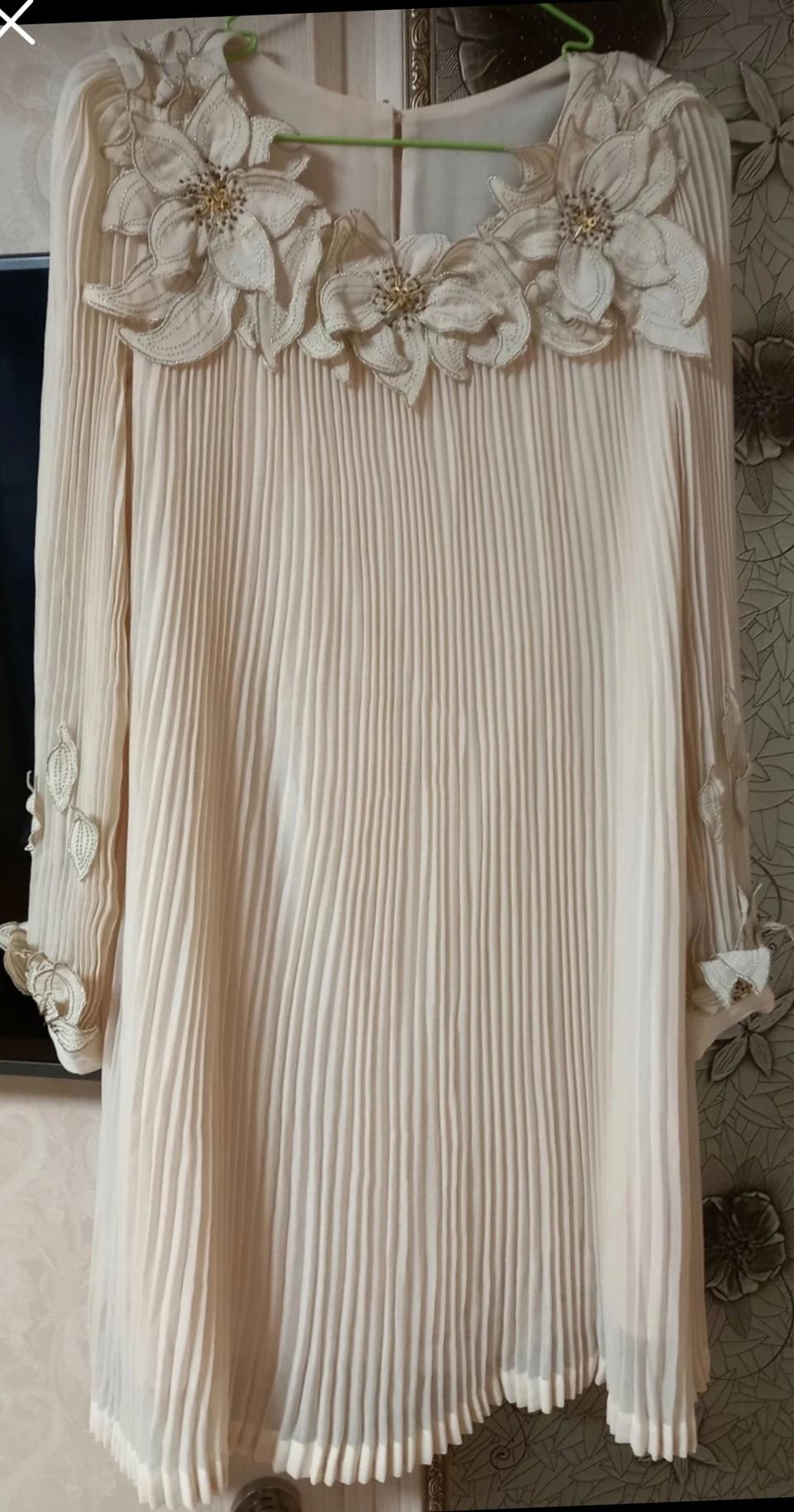 새상품)플리츠 예복원피스 55